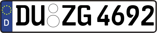 DU-ZG4692