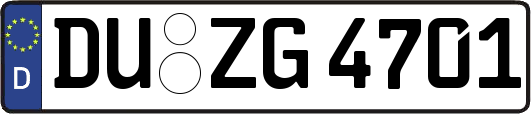DU-ZG4701