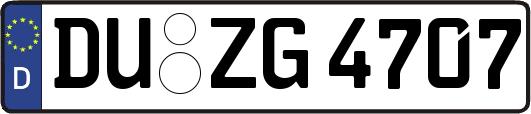 DU-ZG4707