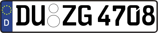 DU-ZG4708