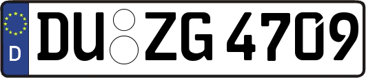 DU-ZG4709