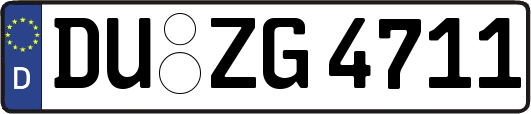 DU-ZG4711