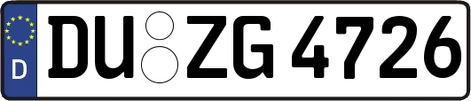 DU-ZG4726