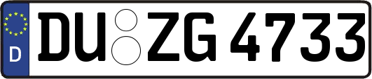 DU-ZG4733