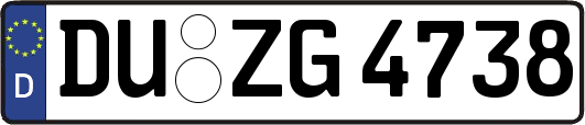 DU-ZG4738