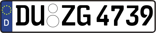 DU-ZG4739