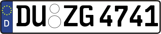 DU-ZG4741