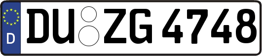 DU-ZG4748