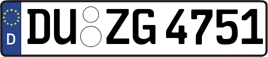 DU-ZG4751