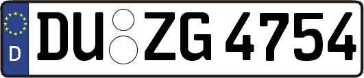DU-ZG4754