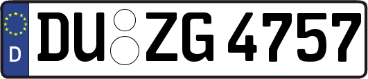 DU-ZG4757
