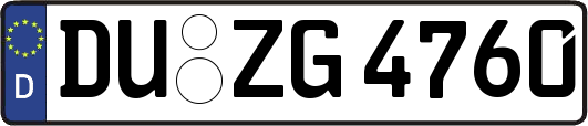 DU-ZG4760