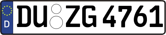 DU-ZG4761