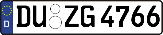 DU-ZG4766