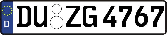 DU-ZG4767