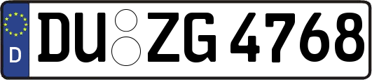 DU-ZG4768