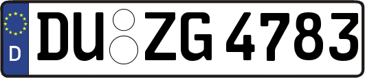 DU-ZG4783