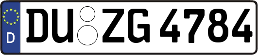 DU-ZG4784