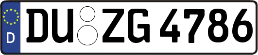 DU-ZG4786