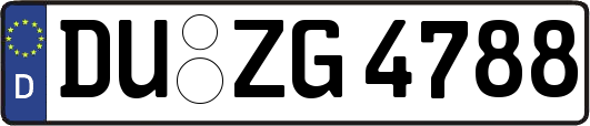 DU-ZG4788