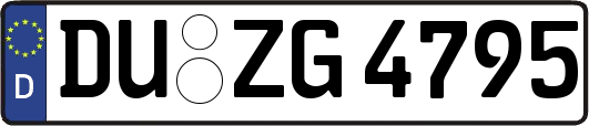 DU-ZG4795