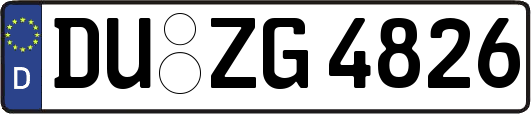 DU-ZG4826