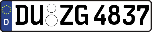 DU-ZG4837