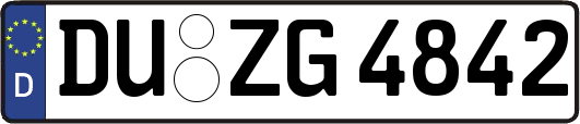 DU-ZG4842