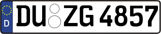 DU-ZG4857