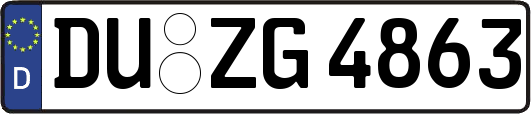 DU-ZG4863