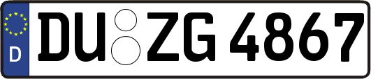 DU-ZG4867