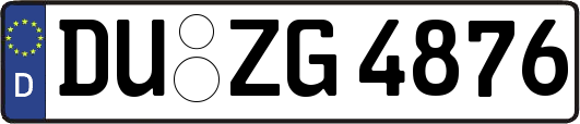 DU-ZG4876