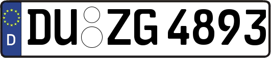 DU-ZG4893