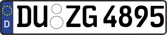 DU-ZG4895