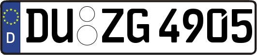 DU-ZG4905