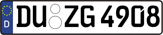 DU-ZG4908