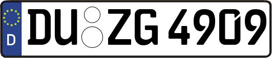 DU-ZG4909