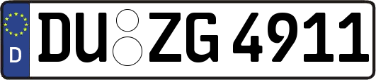 DU-ZG4911