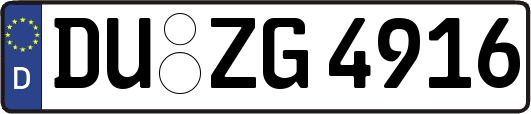 DU-ZG4916