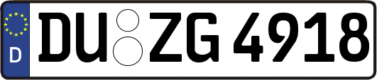 DU-ZG4918