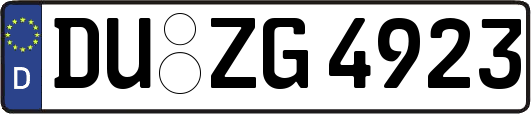 DU-ZG4923