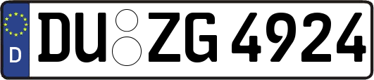 DU-ZG4924