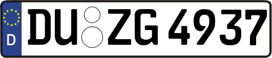 DU-ZG4937