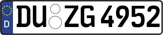 DU-ZG4952