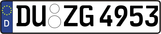 DU-ZG4953