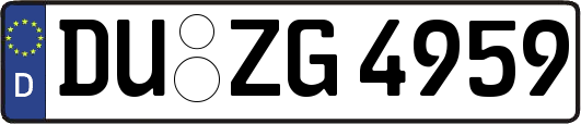 DU-ZG4959