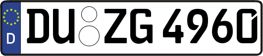 DU-ZG4960