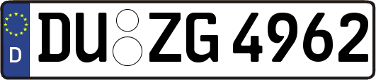 DU-ZG4962