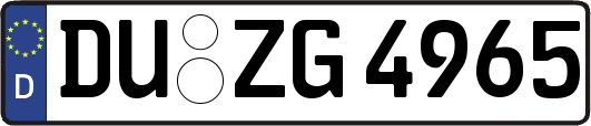 DU-ZG4965