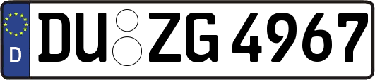 DU-ZG4967
